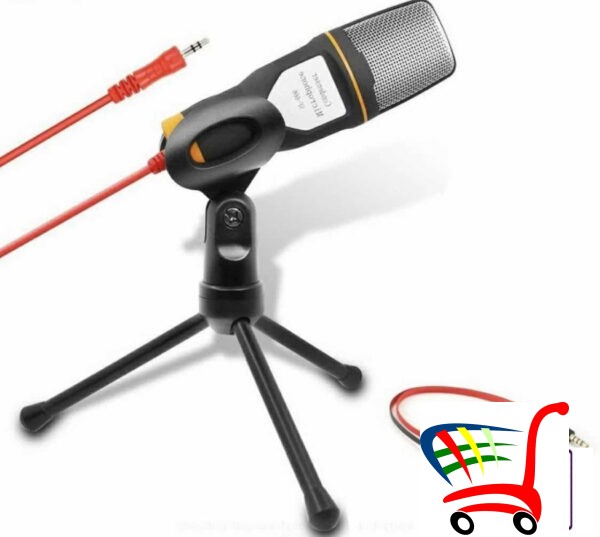 Mikrofon Kondenzator + Tripod - Sf 666