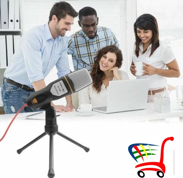 Mikrofon Kondenzator + Tripod - Sf666
