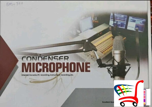 Mikrofon Studijski - Bm 700 Kondenser Microphone