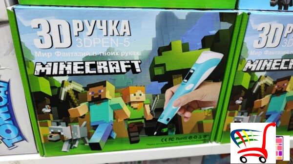 Minecraft 3D Olovka Za Modelovanje -