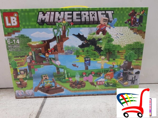 Minecraft Veliki Set - Puno Zabave