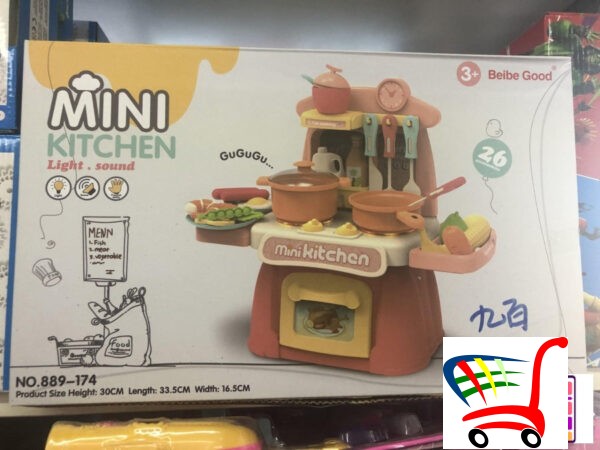 Mini Kuhinja Sa Svetlom I Zvukom -