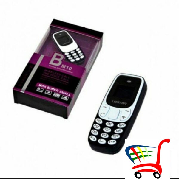 Mini Nokia Telefon 3310 Sivo-Crni -