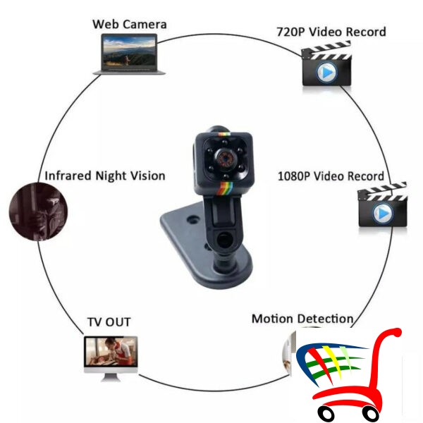 Mini Sportska/Pijunska Kamera Sq 11 -