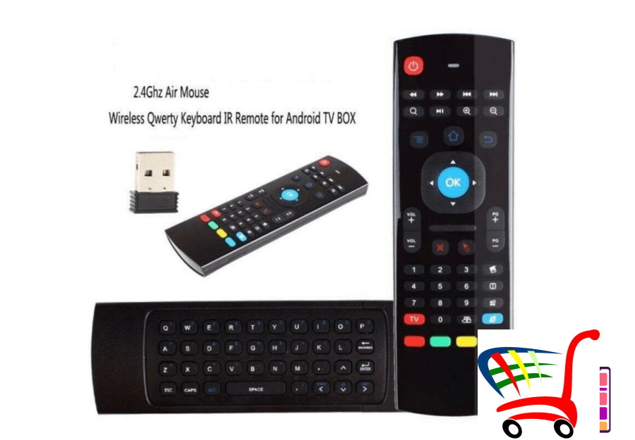 Mis I Tastatura Za Tv Box Smart Televizore -