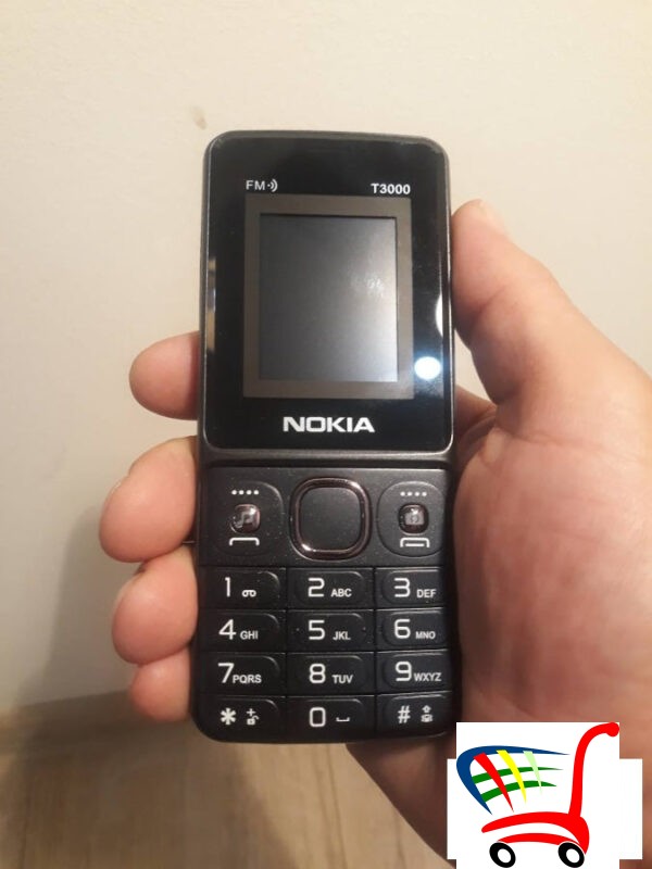 Mobilni Telefon Za Starije Osobe Nokia T3000 Dual Sim -