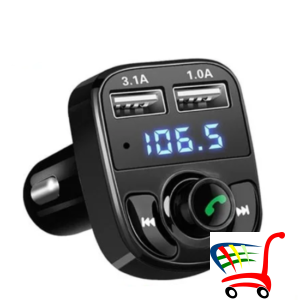 X8 MP3 plejer + punjac za auto - X8 MP3 plejer + punjac za auto