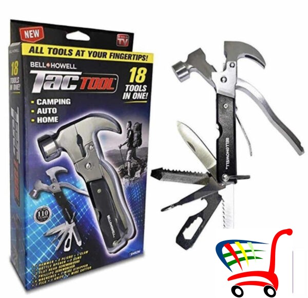 Multifunkcionalni Alat - Tac Tool 18 U 1