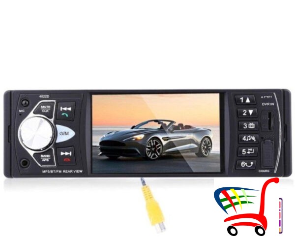 Multimedia Mp5 1Din Auto Radio Mp3 Usb Bluetooth 4.1Inc -