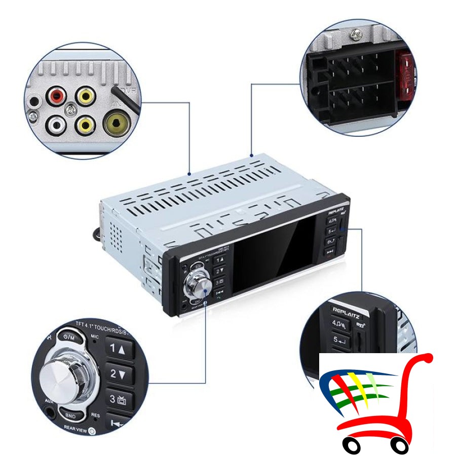 Multimedia Za Auto Mp 5/Model 4204/ Ekran 4 -
