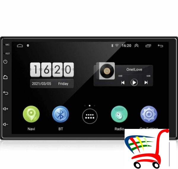 Multimedija Za Auto Sa Navigacijom 7 - Gps Navigacija Andr