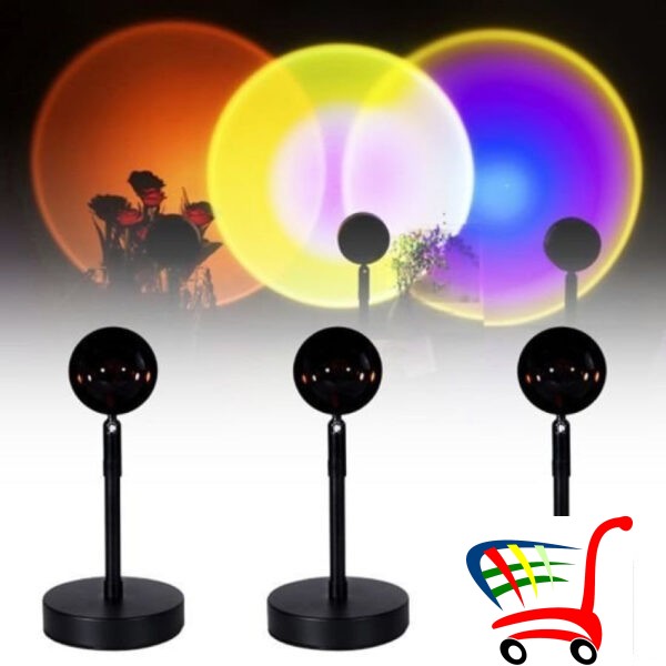 Nocna Lampa Sunset Projektor -