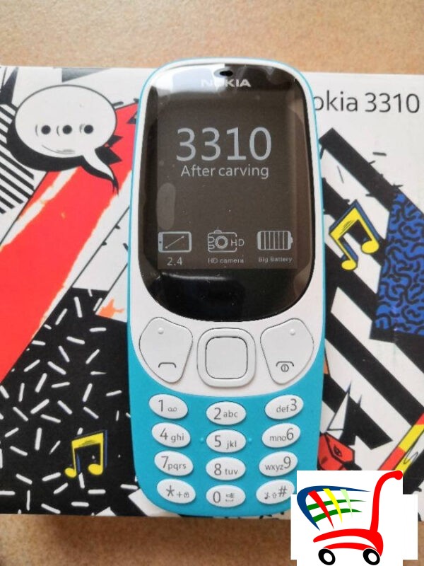 Nokia 3310 - Dual Sim Legendardni Model- 4 Boje