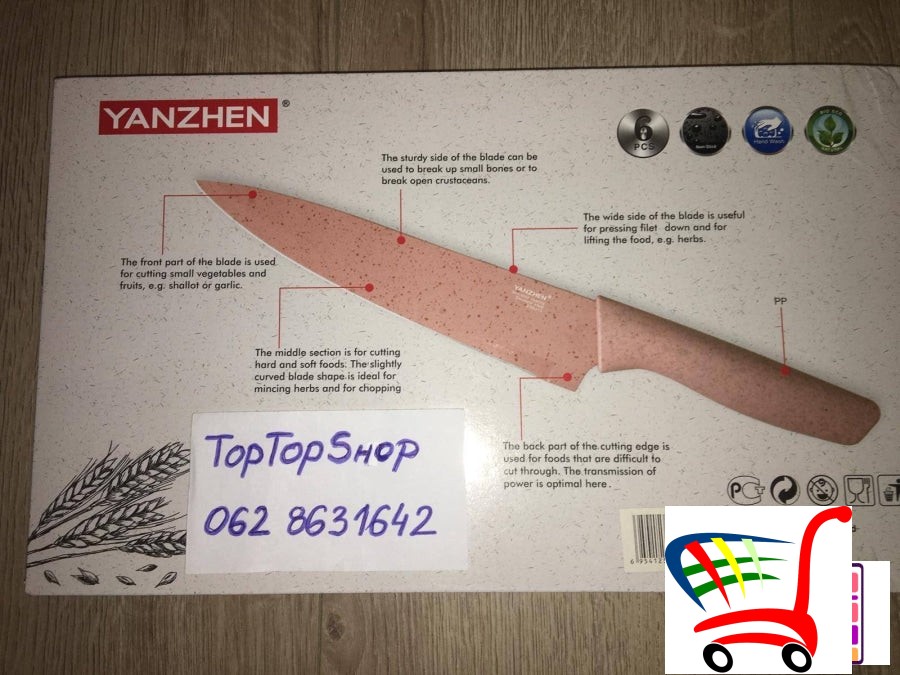 Noevi -Set 6 Kom /Yanzhen Mh-0068 -