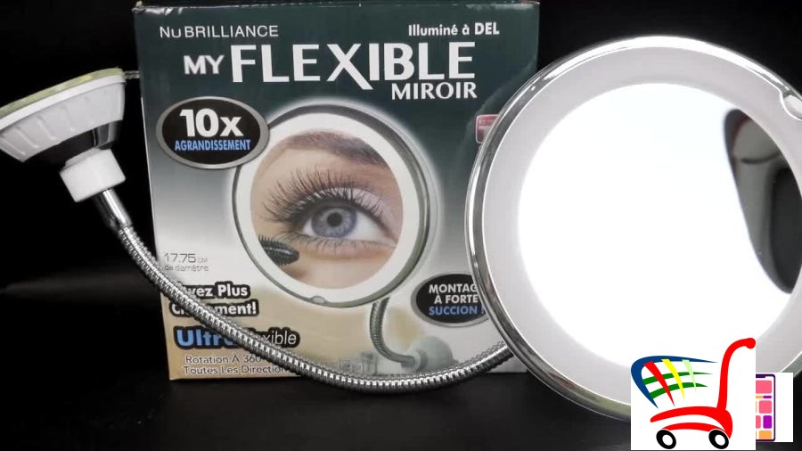 Ogledalo-Ogledalo Sa Uvecanjem 10X - Ogledalo Za Sminkanje