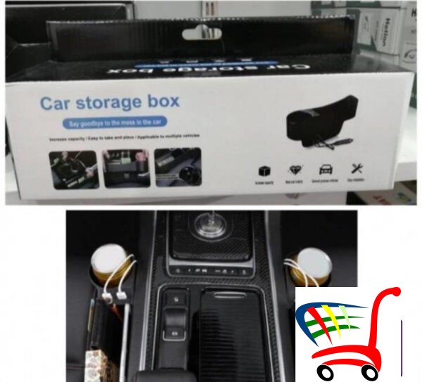 Organizer Za Auto Sa 2 Usb Ulaza Punjenje -