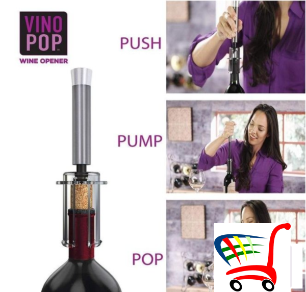 Otvarac Za Vino- Vino Pop Veoma Prakticno -