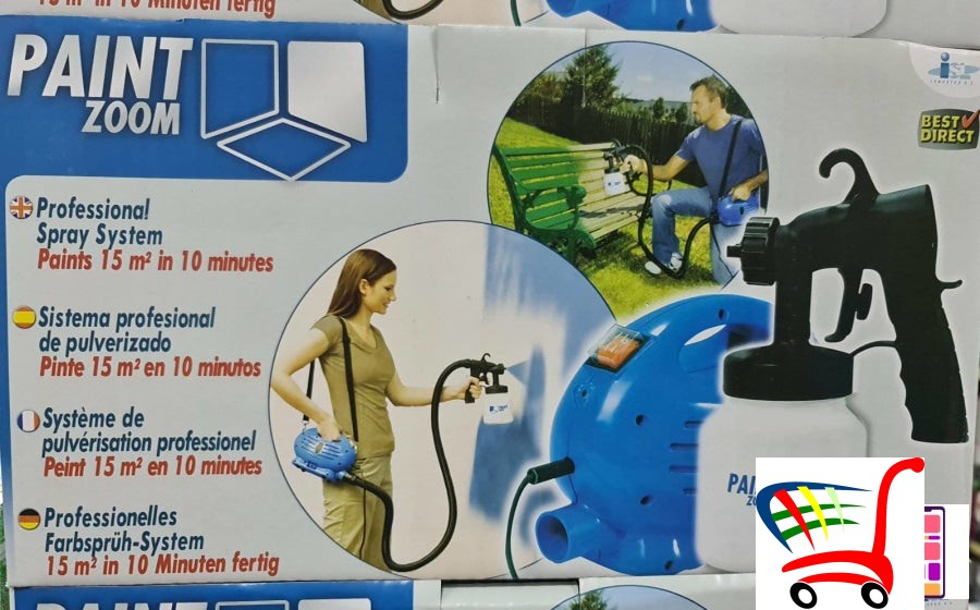 Paint Zoom - Pitolj Za Farbanje I Kreenje