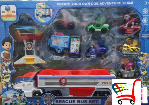 Patrolne Sape Autobus 44Cm I Osmatracnica -