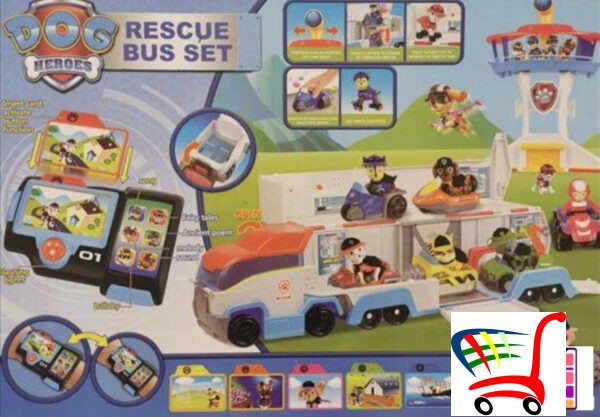 Patrolne Sape Autobus 44Cm I Osmatracnica -
