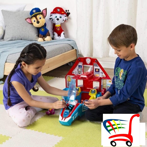 Patrolne Sape Avion 2In1 - Paw Patrol Mlaznjak Veliki Set