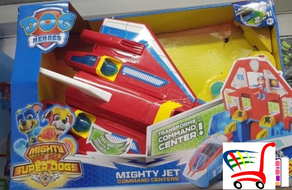 Patrolne Sape Avion 2In1 - Paw Patrol Mlaznjak Veliki Set