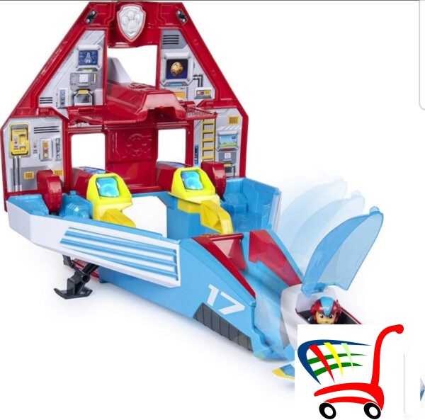 Patrolne Sape Avion 2In1 - Paw Patrol Mlaznjak Veliki Set