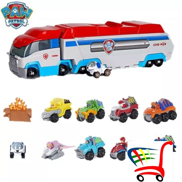 Paw Patrol Veliki Autobus Set- -