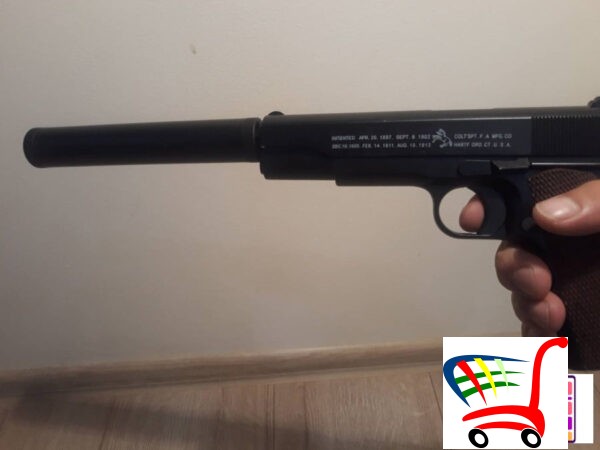 Pitolj Airsoft C.1911A Metalni Na Kuglice -