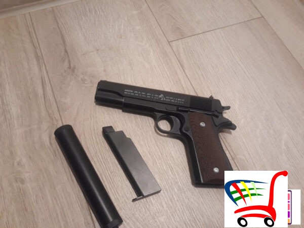 Pitolj Airsoft C.1911A Metalni Na Kuglice -