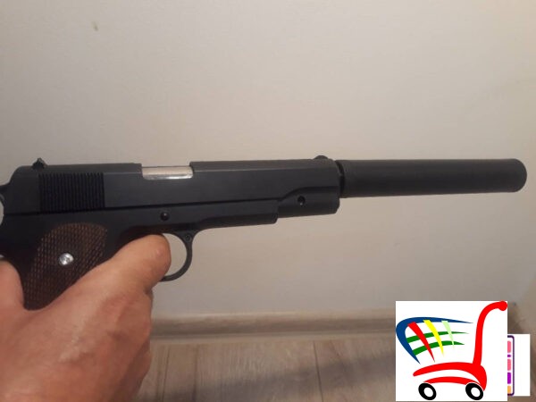 Pitolj Airsoft C.1911A Metalni Na Kuglice -