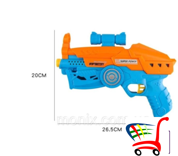 Pistolj Sa Metkovima Na Lepljenje -