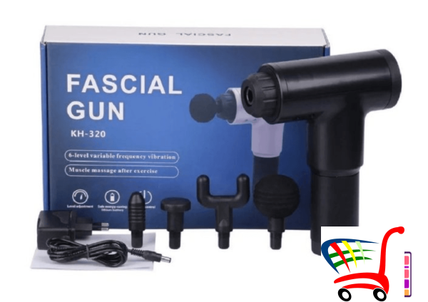 Pistolj Za Masazu - Masazer Muscle Gun !