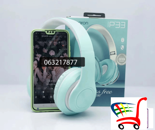 Plave P33 Slusalice Bluetooth Sluske -