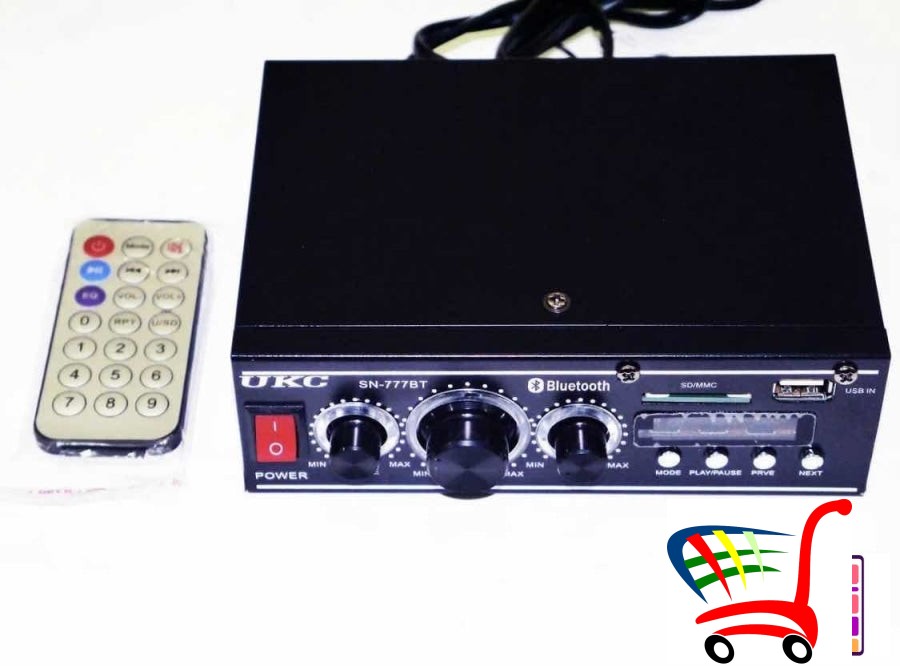 Pojaalo Resiver Digitalni Usb Sd Fm Mp3 -Ak 699D -