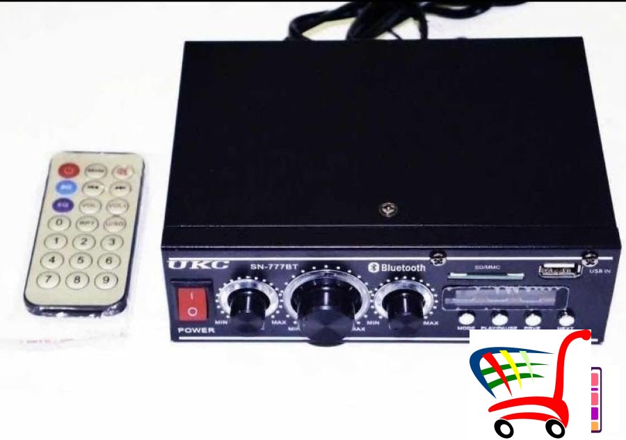 Pojaalo Resiver Digitalni Usb Sd Fm Mp3 -Ak 699D -