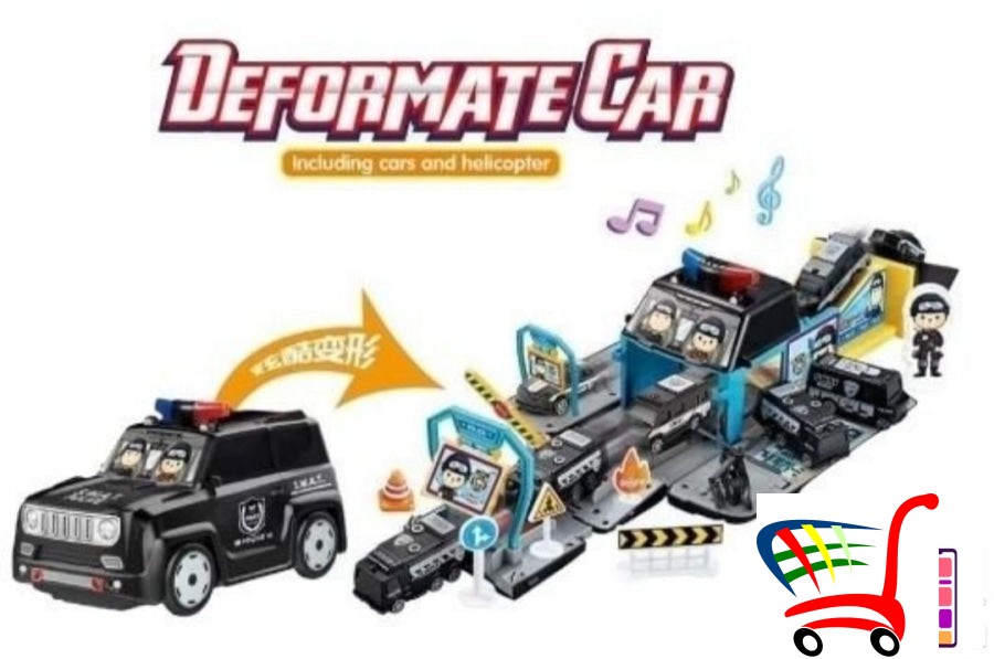 Policijski Auto Staza Transformers -