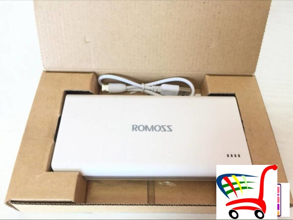 Power Bank Romoss Sense 6 20000Mah. Extra Kvalitetan -