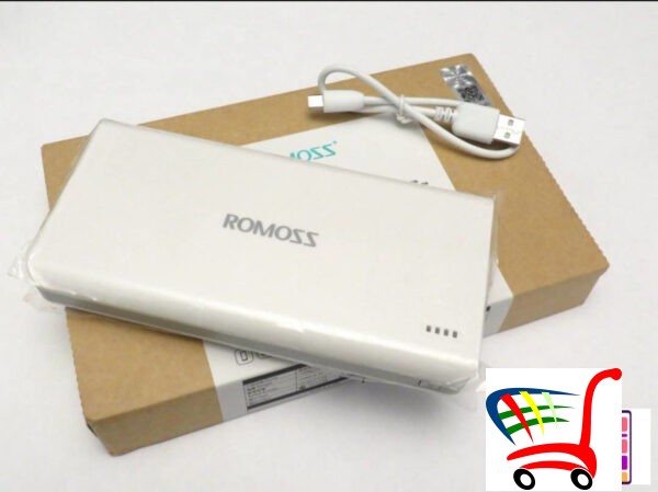 Power Bank Romoss Sense 6 20000Mah. Extra Kvalitetan -