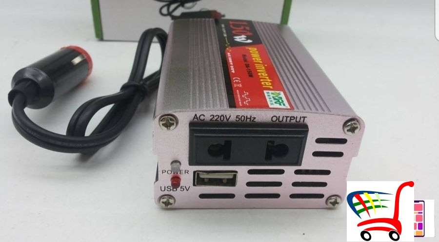 Power Inverter 12V - 220V Pretvarac Snage