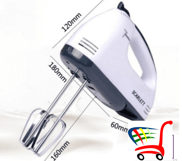 Premium Design:  Kenwood 180W Mikser Sa 7 Brzina ! -