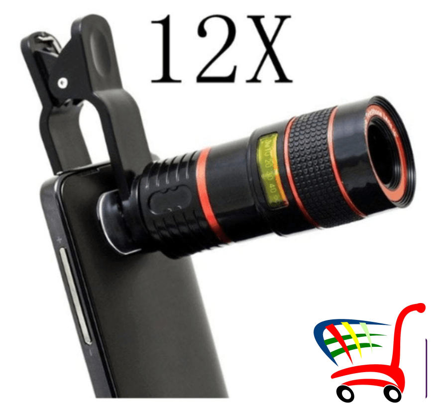 Premium: Teleskop Za Vas Mobilni Telefon 12X Zoom ! -