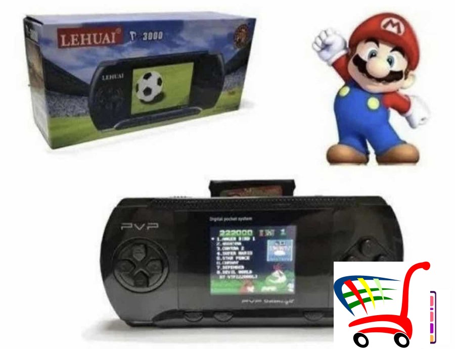 Prenosiva Runa Konzola Sa Igricama P3000 -