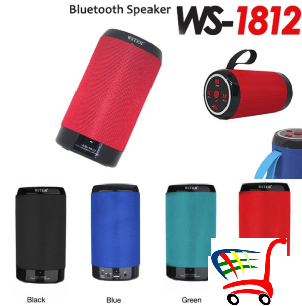 Prenosivi Bluetooth Zvucnik Ws-1812 () -