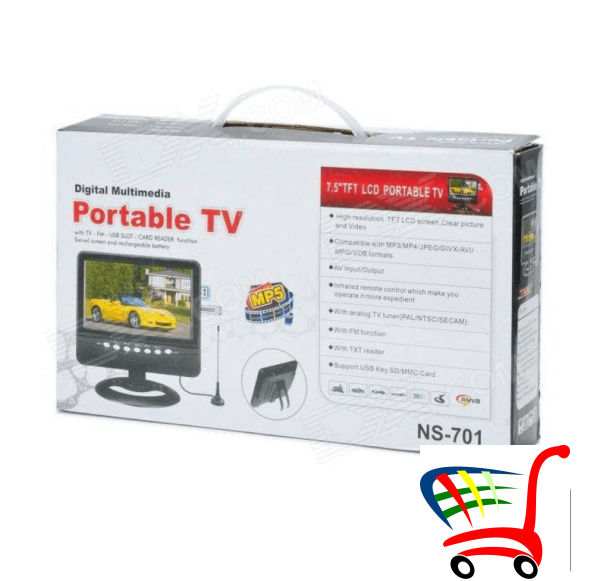 Prenosivi Portabl Tv - Ns701