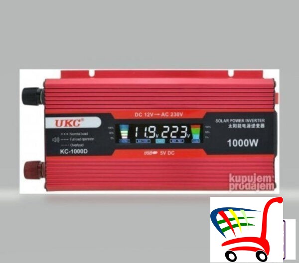 Pretvara Dc12V Na 220V Ac Snage 1000Va -