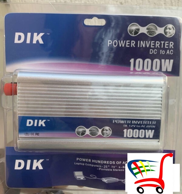 Pretvara Napona 1000W - Pover Inverter Dik