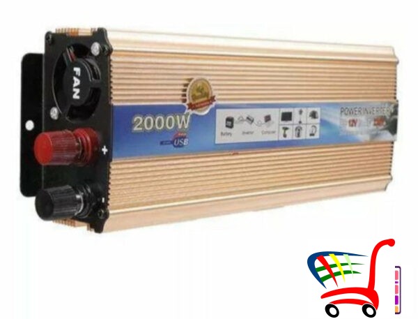 Pretvara Napona 12-220-2000W -