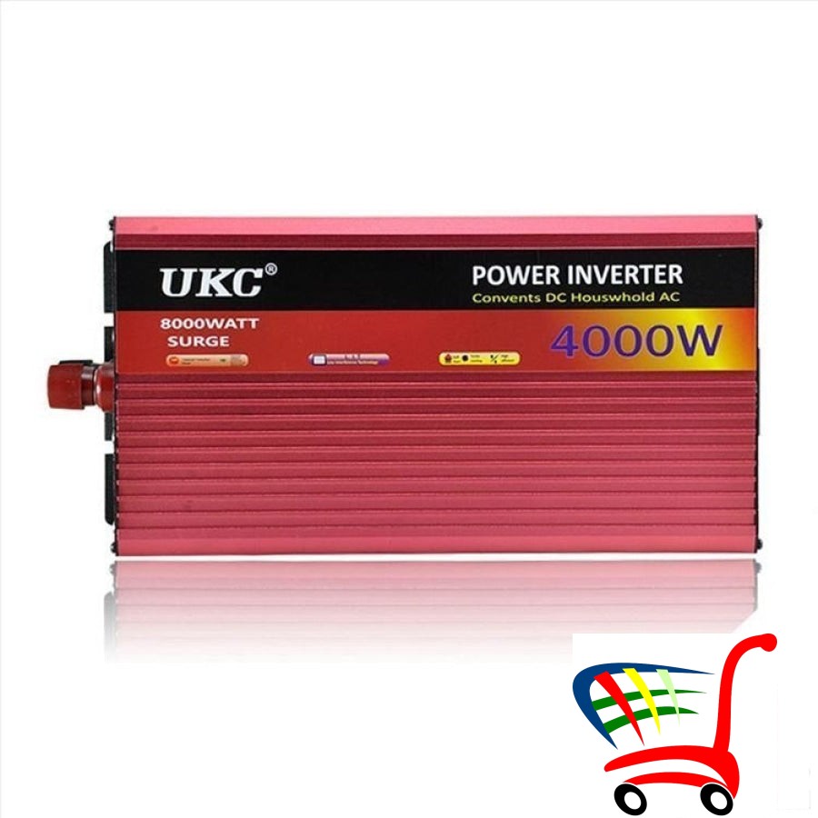 Pretvarac Napona- 12V-220V-4000W -