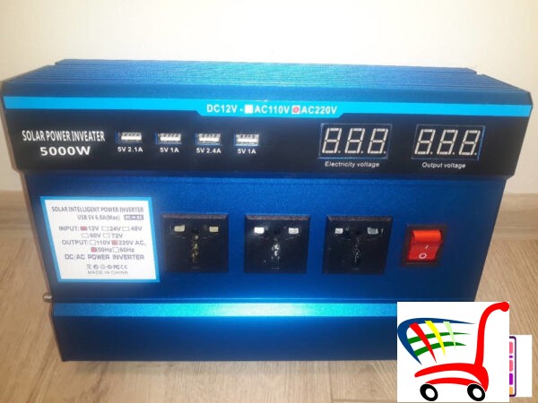 Pretvara Napona 12V-220V 5000W -Inverter -